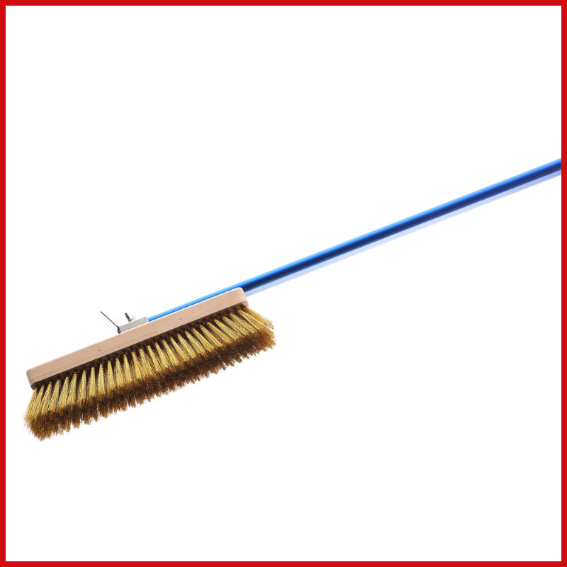 GI Metal Oven Brush AC-SP2 - 27cm x 6.5cm Head - 150cm Handle